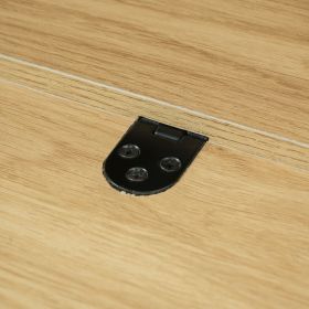 Modern 2 IN 1 Cat Furniture, Cat Litter Box Enclosure Side Table, Cat House with Storage, for 2 Small-Medium Sized Cats - NATURAL