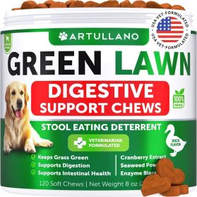Grass Burn Spot Chews for Dogs Pee Lawn Spot Saver Caused by Dog Urine Grass Treatment Rocks Urine Neutralizer for Green Lawn Chewable Probiotics