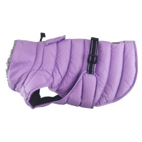 Alpine Extreme Weather Puffer Coat (Color: Soft Plum, size: X-Small)