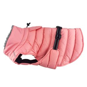 Alpine Extreme Weather Puffer Coat (Color: Peach, size: small)